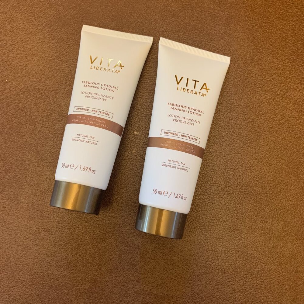 Vita Liberata Fabulous Gradual Tanning Lotion, Untinted, Natural Tan,